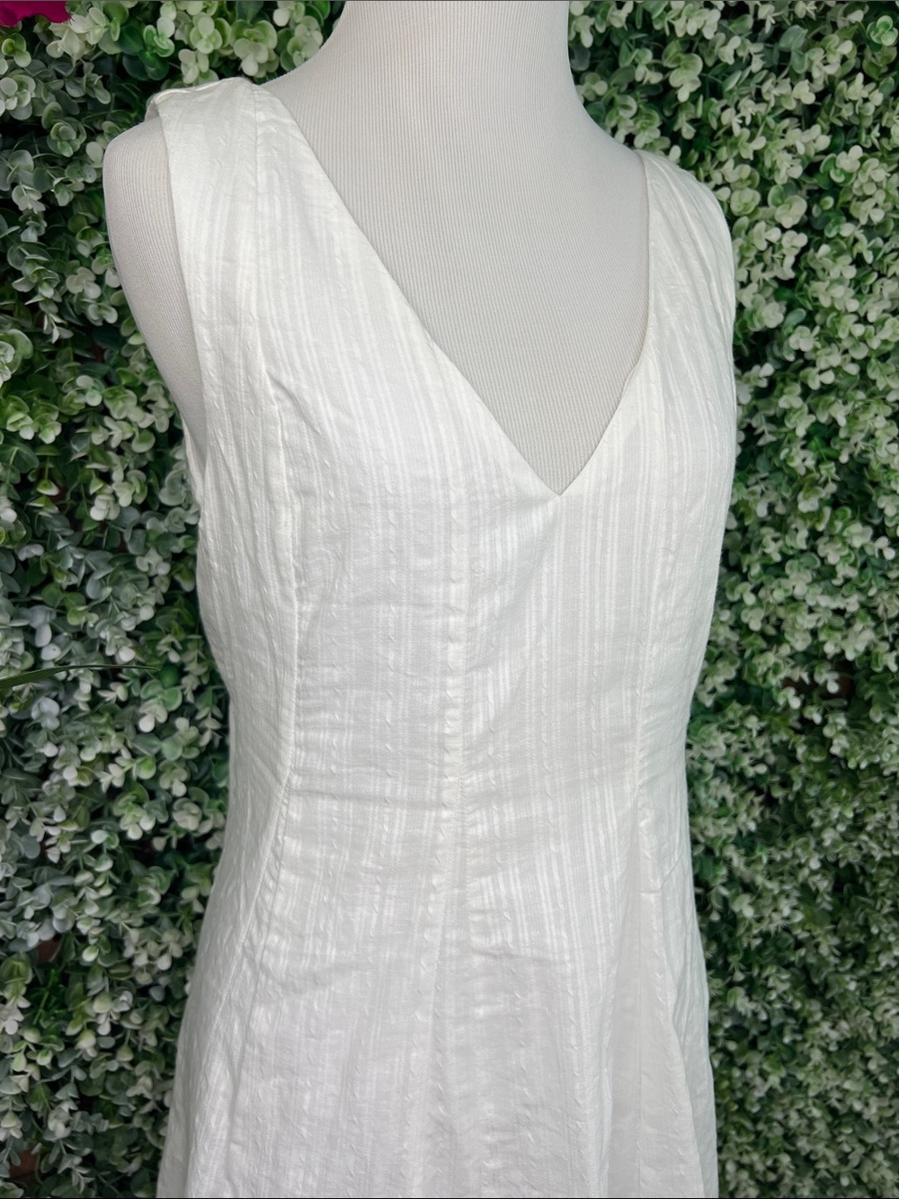 Lulus Charming Perfection White Tie-Back Mini Shift Cotton Dress - Picture 11 of 14